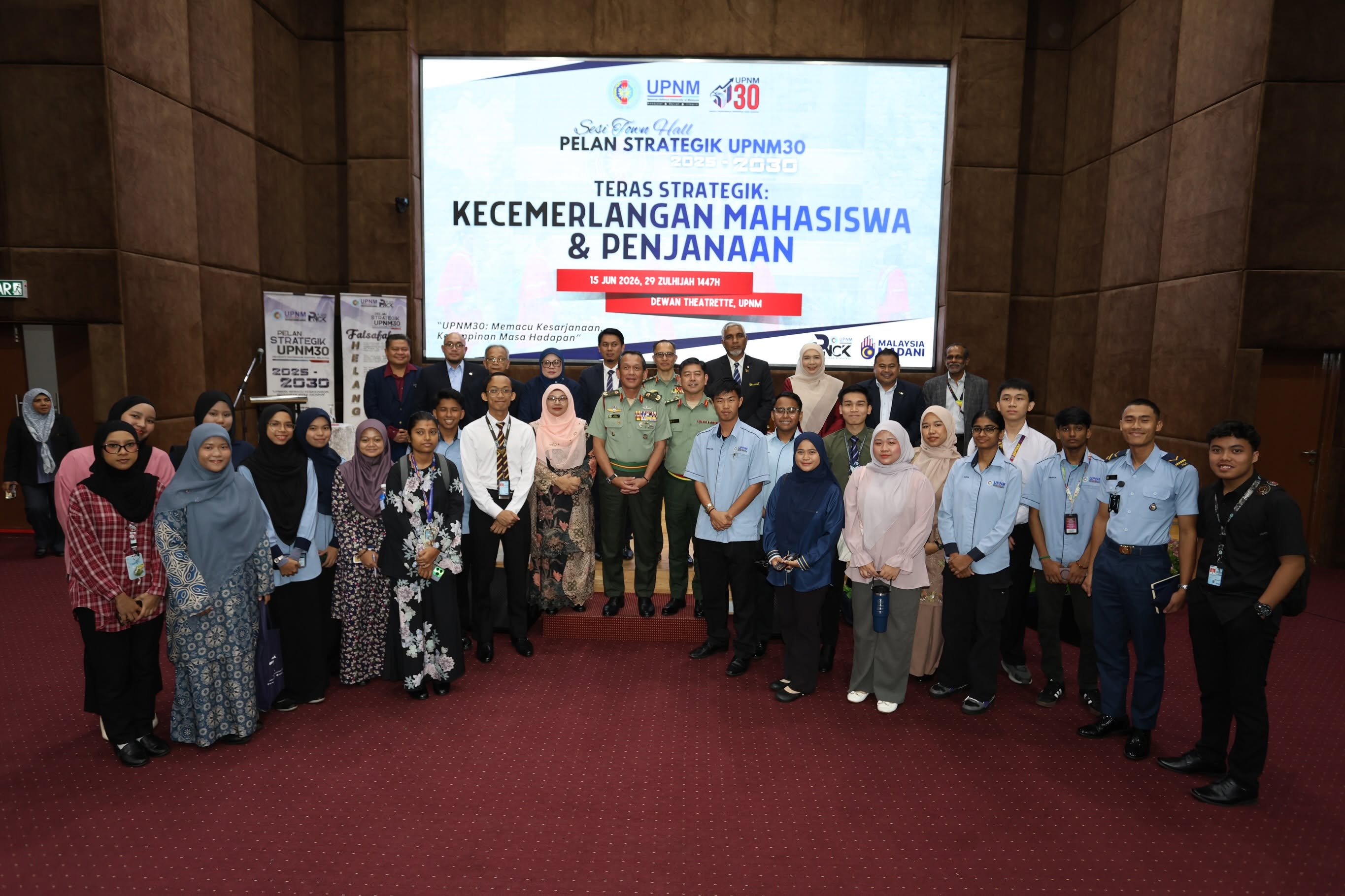 UPNM30 bukan tentang satu teras. Ia tentang satu arah tuju yang dikongsi bersama.